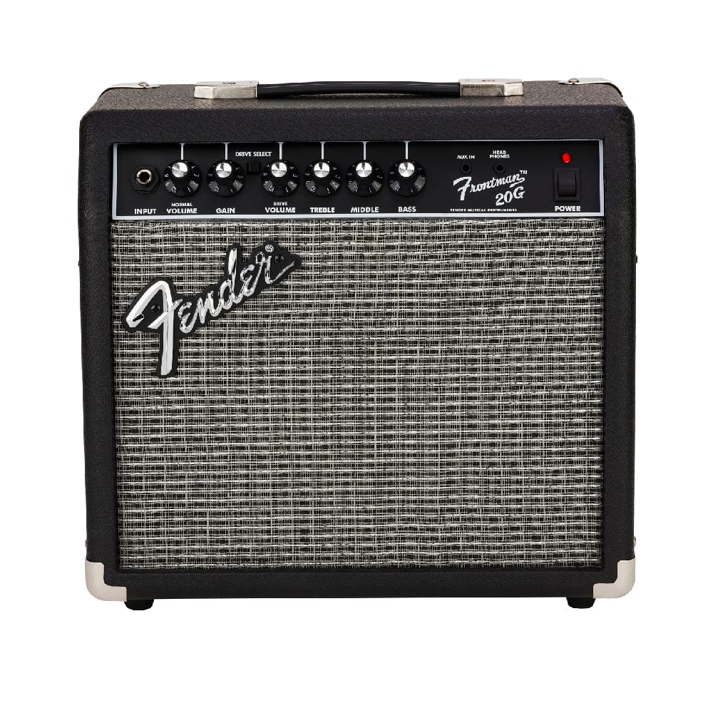 fender guitar combo amplifiers fender frontman 20g guitar combo amplifier
