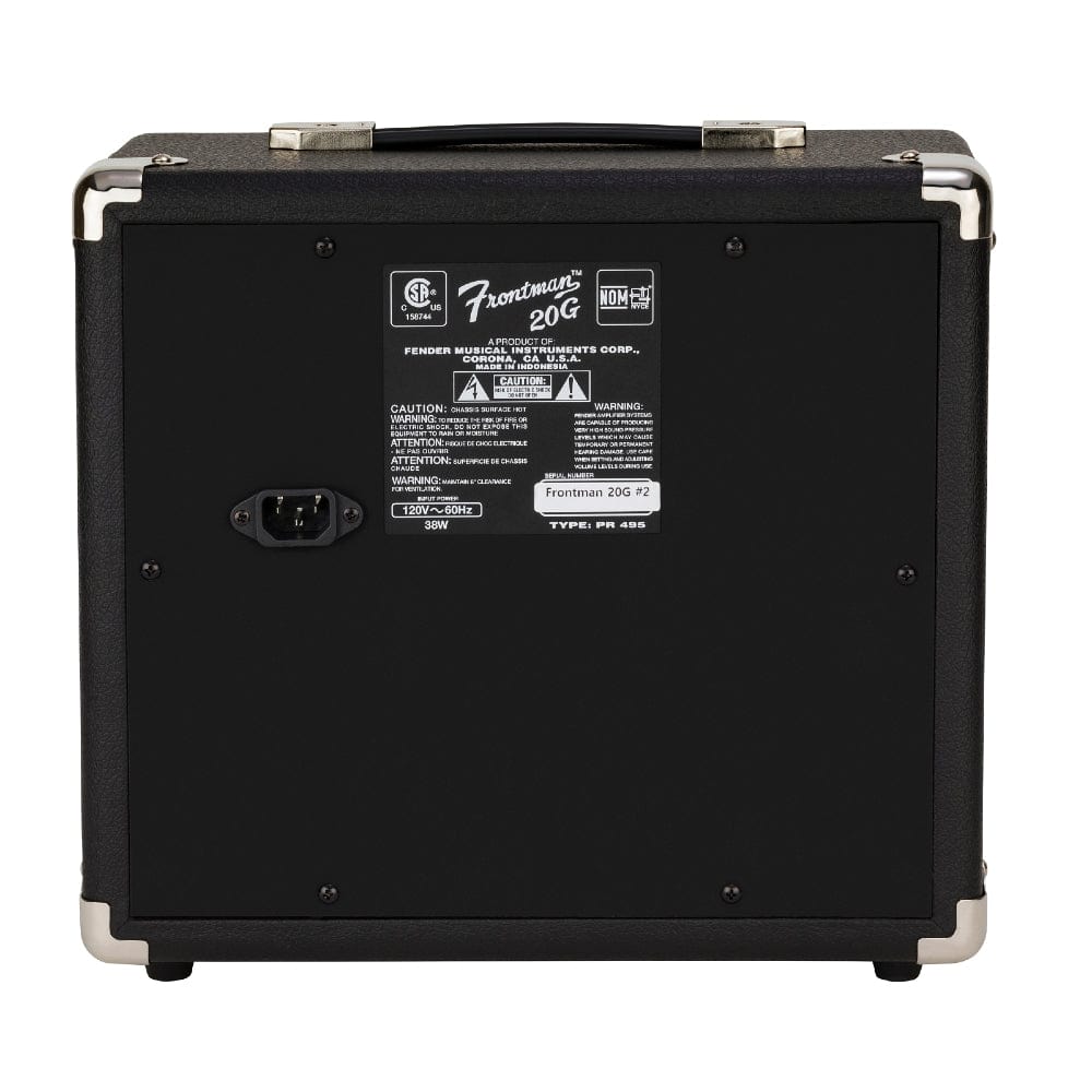 fender guitar combo amplifiers fender frontman 20g guitar combo amplifier