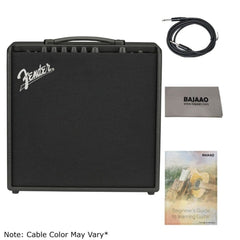 Fender Guitar Combo Amplifiers Fender Mustang LT50 230V Combo Guitar Amplifier with Cable, Polishing Cloth & E-Book