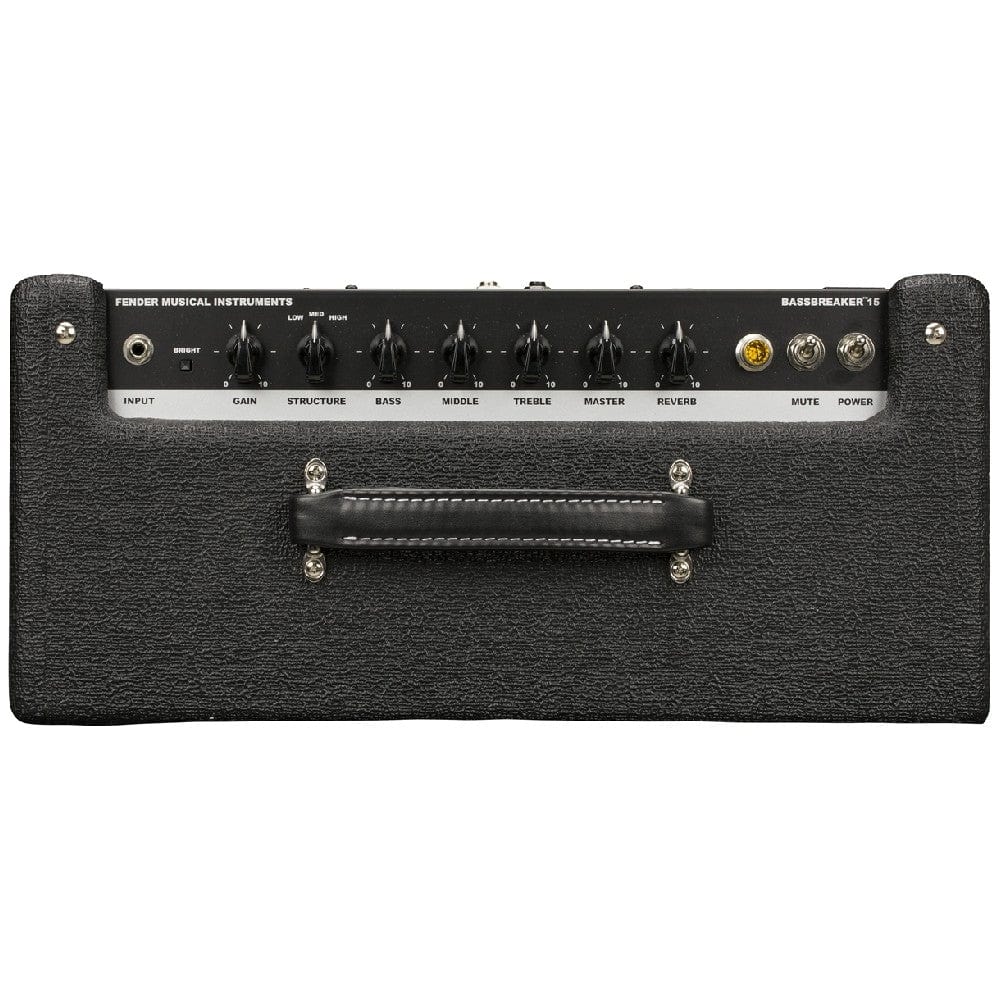 fender guitar combo amplifiers midnight oil fender bassbreaker 15 watts limited edition guitar amplifier - midnight oil