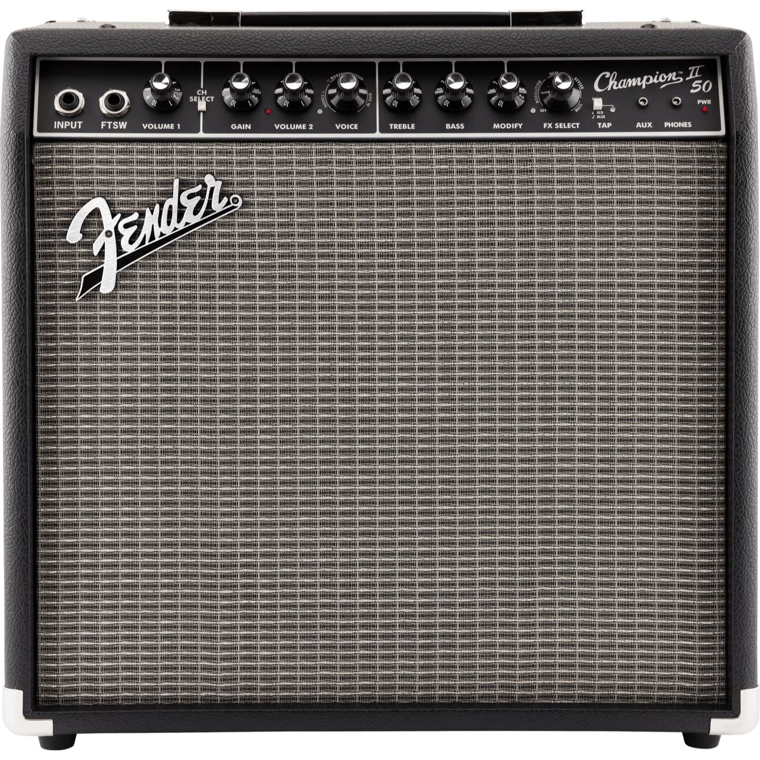 Fender Guitar Combo Amplifiers Single Fender Champion II 50W Combo Guitar Amplifier