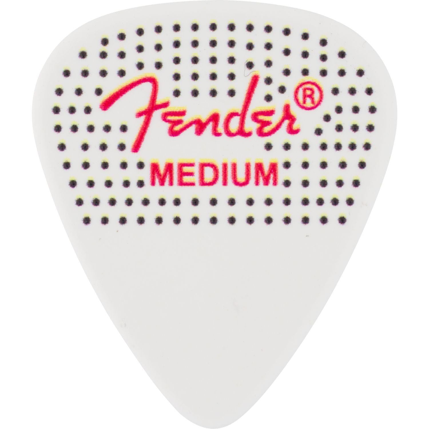 Fender Guitar Picks Fender Dotted Celluloid 351 Shape Guitar Pick - Pack of 12