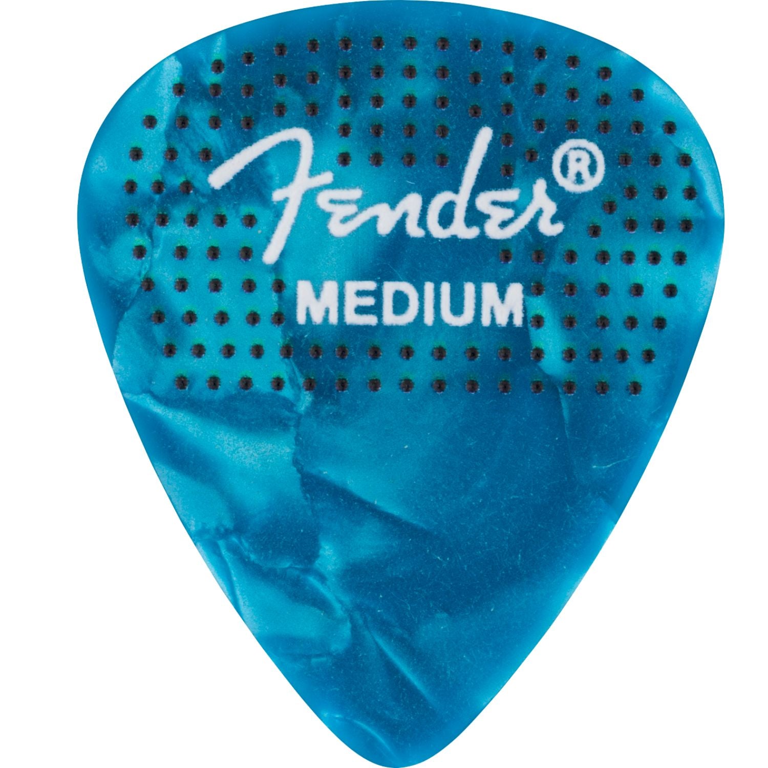 Fender Guitar Picks Fender Dotted Celluloid 351 Shape Guitar Pick - Pack of 12