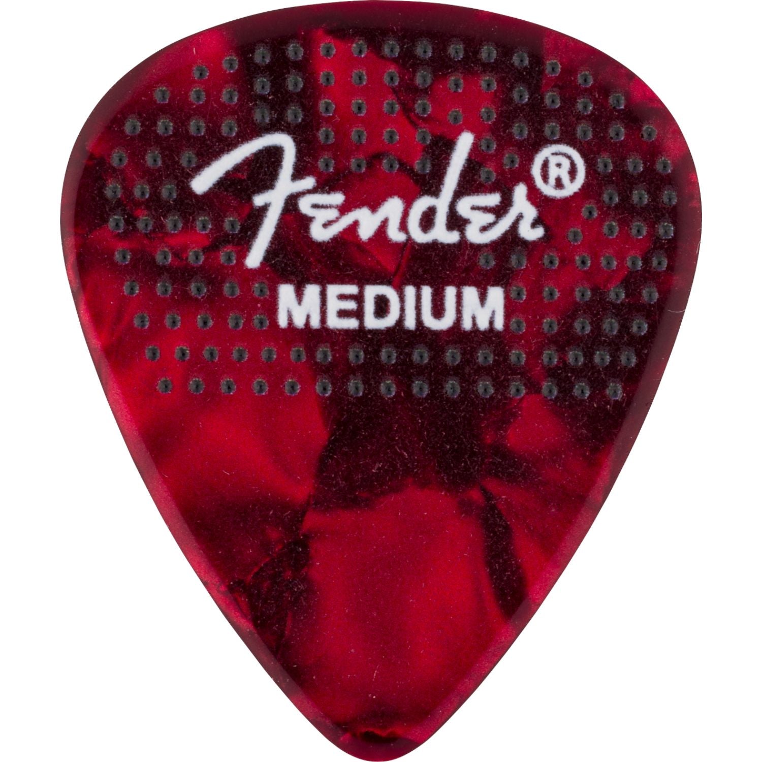 Fender Guitar Picks Fender Dotted Celluloid 351 Shape Guitar Pick - Pack of 12