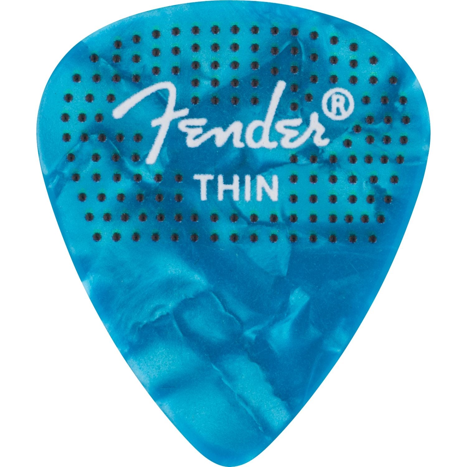 Fender Guitar Picks Fender Dotted Celluloid 351 Shape Guitar Pick - Pack of 12