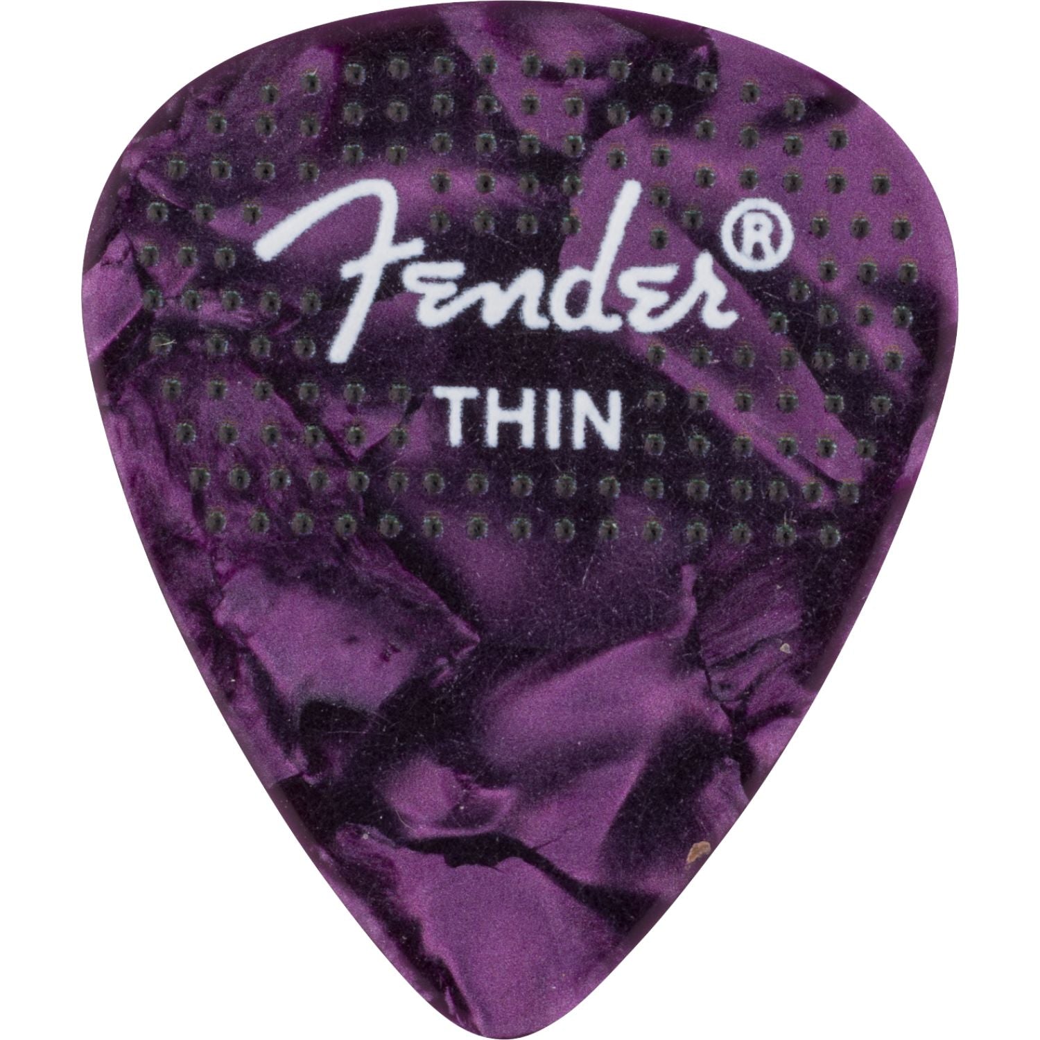 Fender Guitar Picks Fender Dotted Celluloid 351 Shape Guitar Pick - Pack of 12