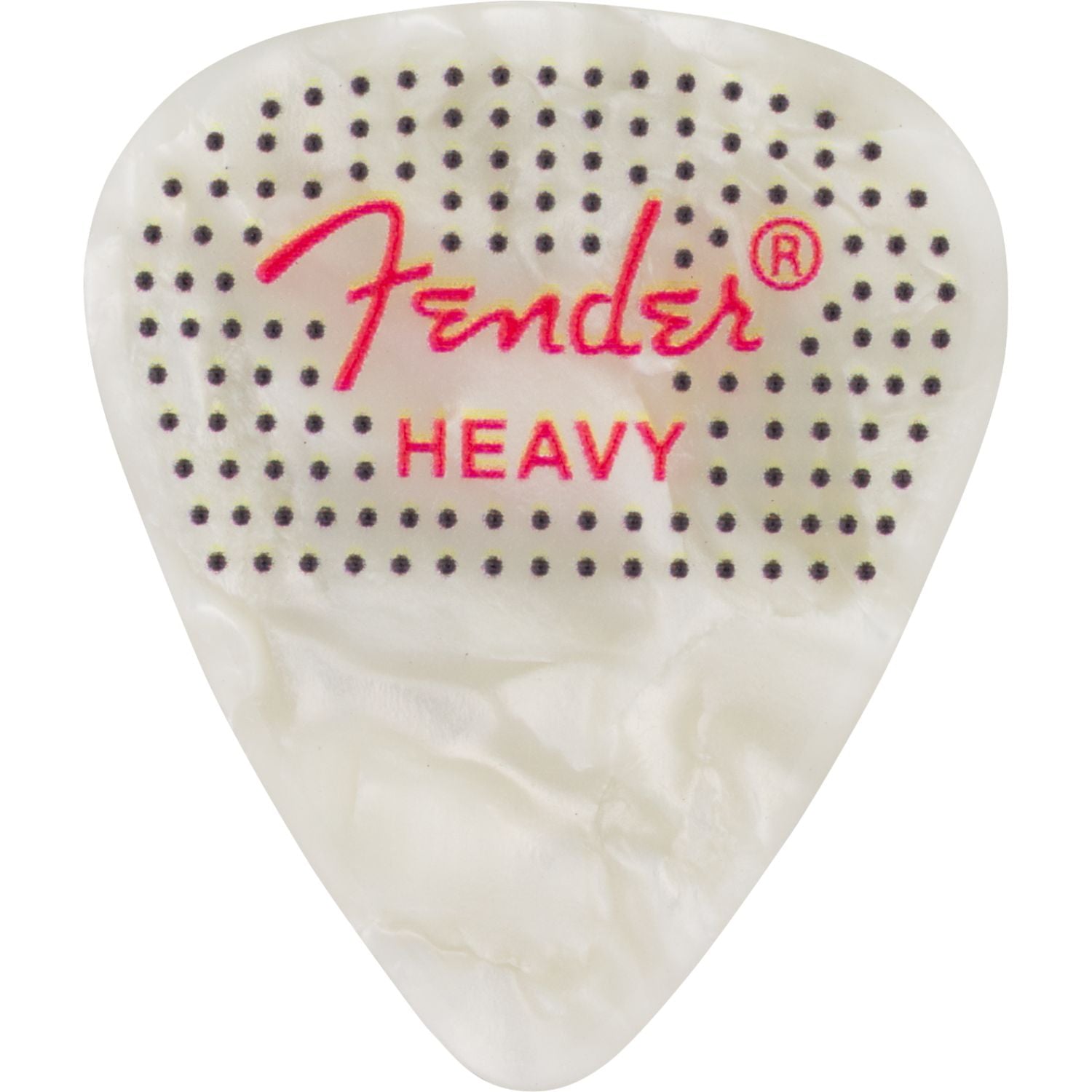 Fender Guitar Picks Fender Dotted Celluloid 351 Shape Guitar Pick - Pack of 12