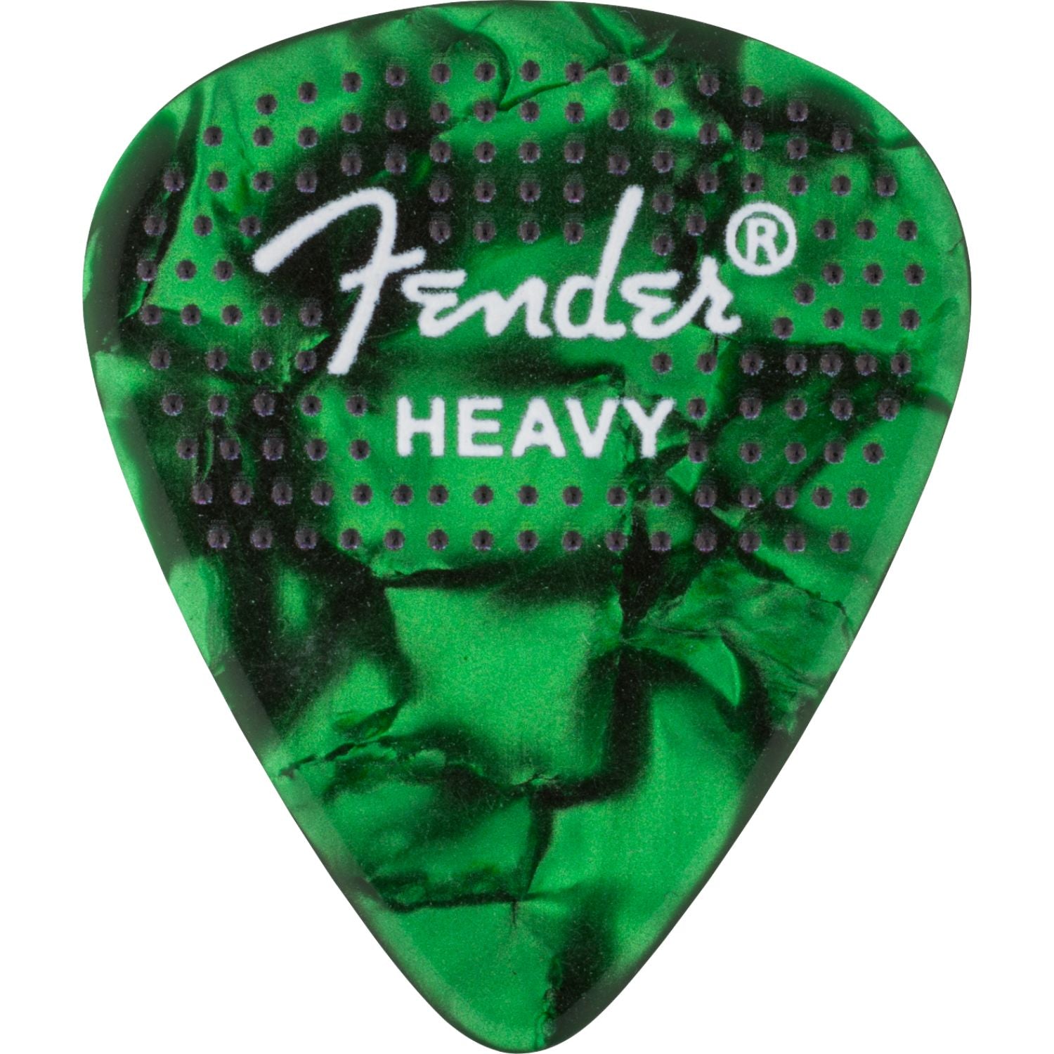 Fender Guitar Picks Fender Dotted Celluloid 351 Shape Guitar Pick - Pack of 12