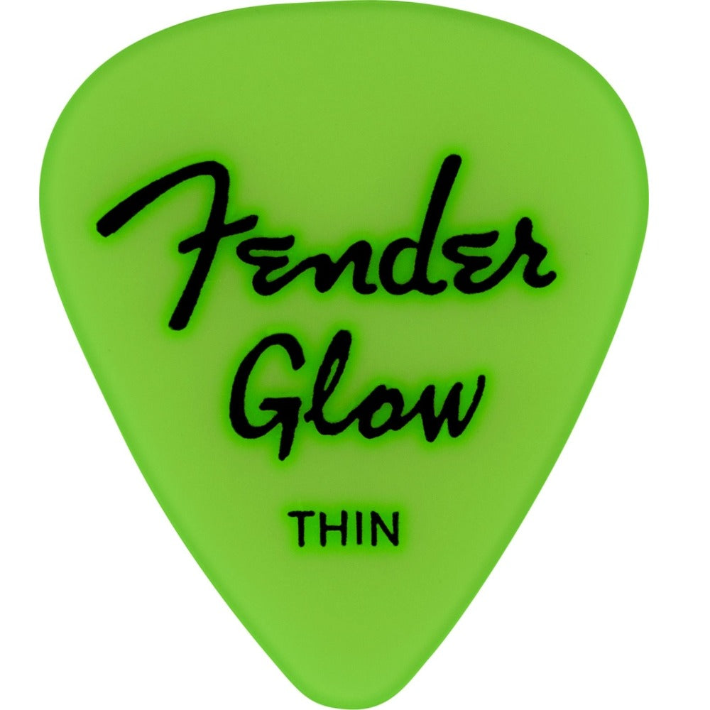 Fender Guitar Picks Fender Glow In The Dark Guitar Picks - Pack of 12