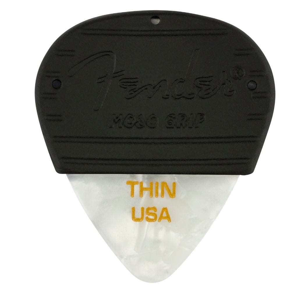 fender guitar picks fender mojo grip celluloid 351 shape guitar picks - thin - pack of 3
