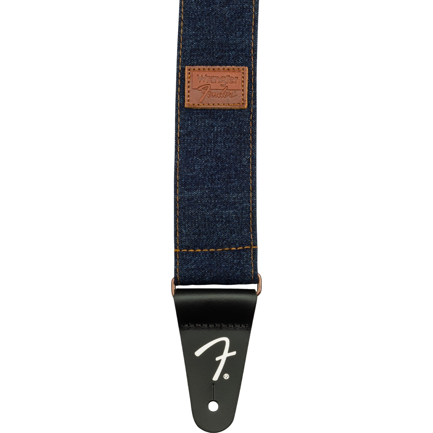 Fender Guitar Straps Dark Indigo Fender Wrangler Denim Guitar Strap