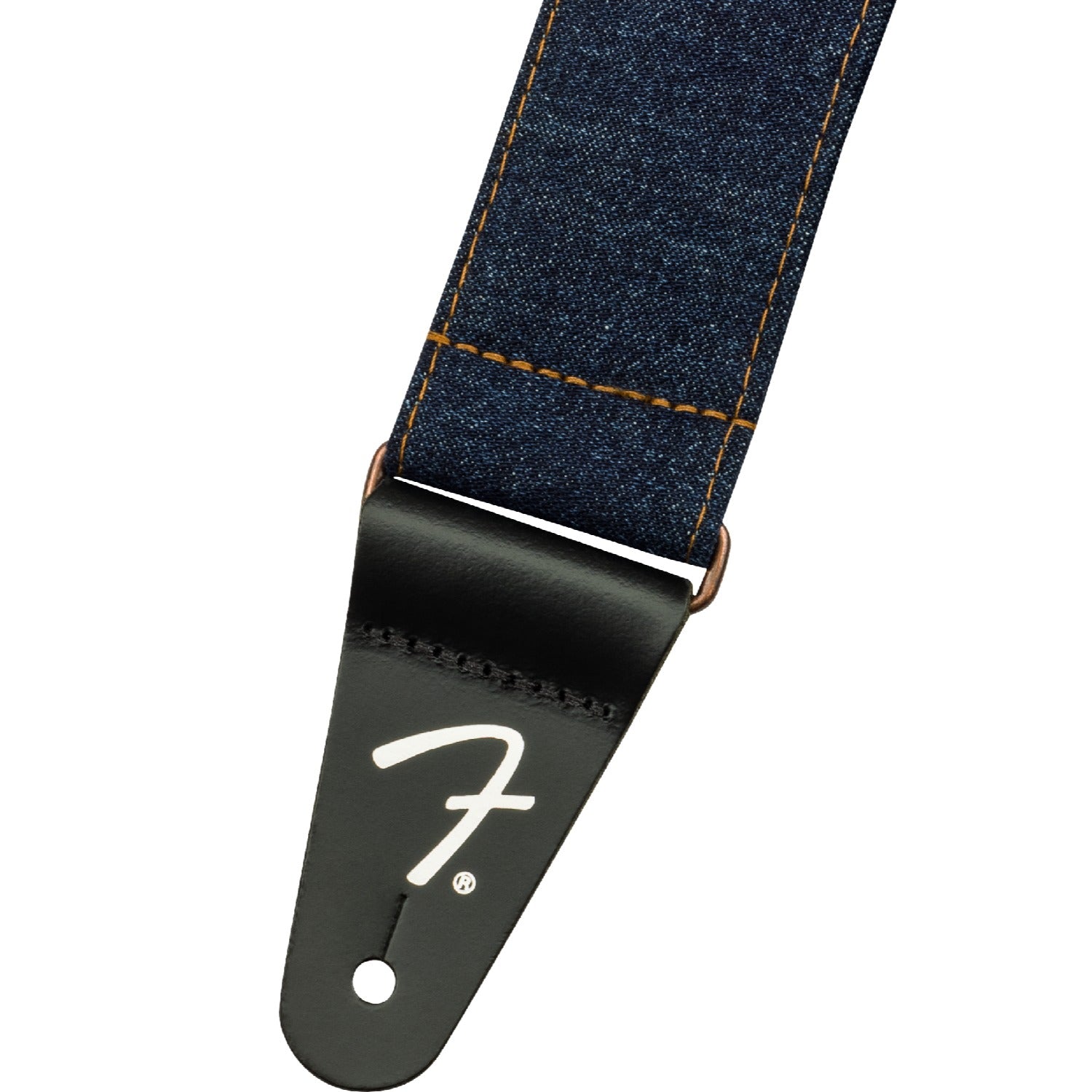 Fender Guitar Straps Dark Indigo Fender Wrangler Denim Guitar Strap