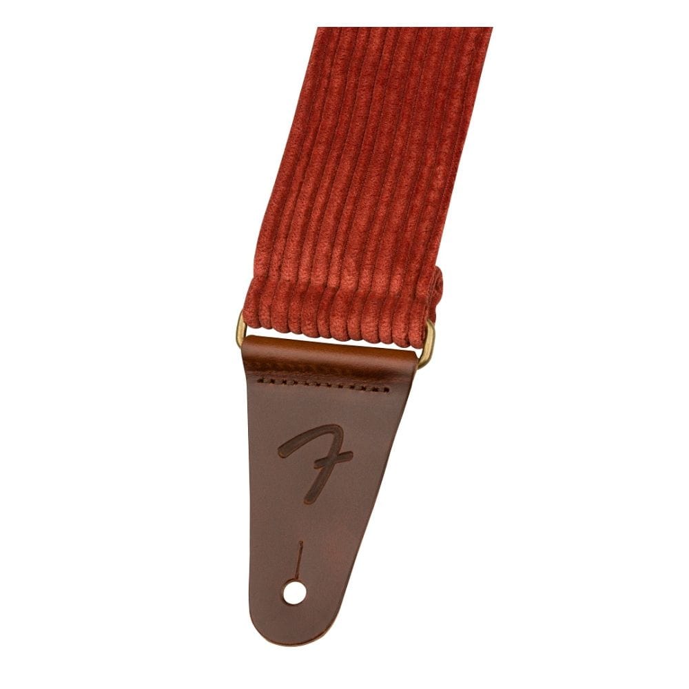 fender guitar straps fender corduroy electric guitar strap - 2 inch #color_antique-cherry