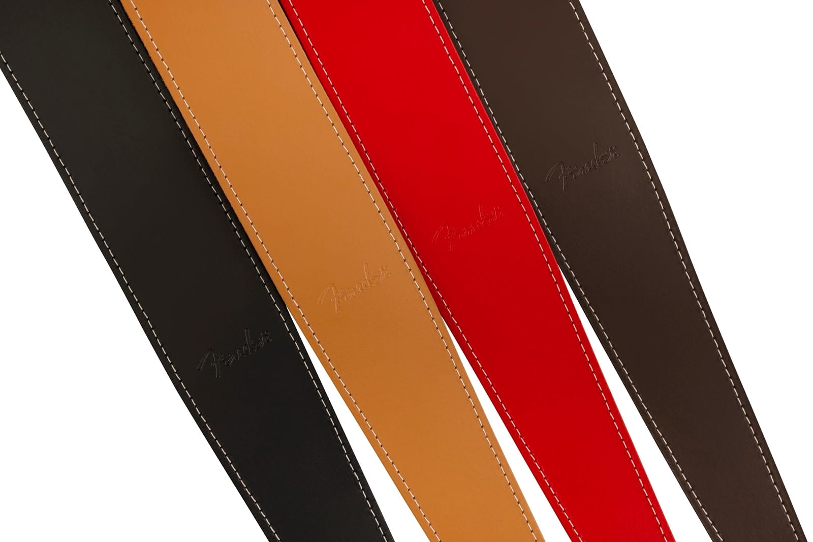 fender guitar straps fender essentials leather guitar straps