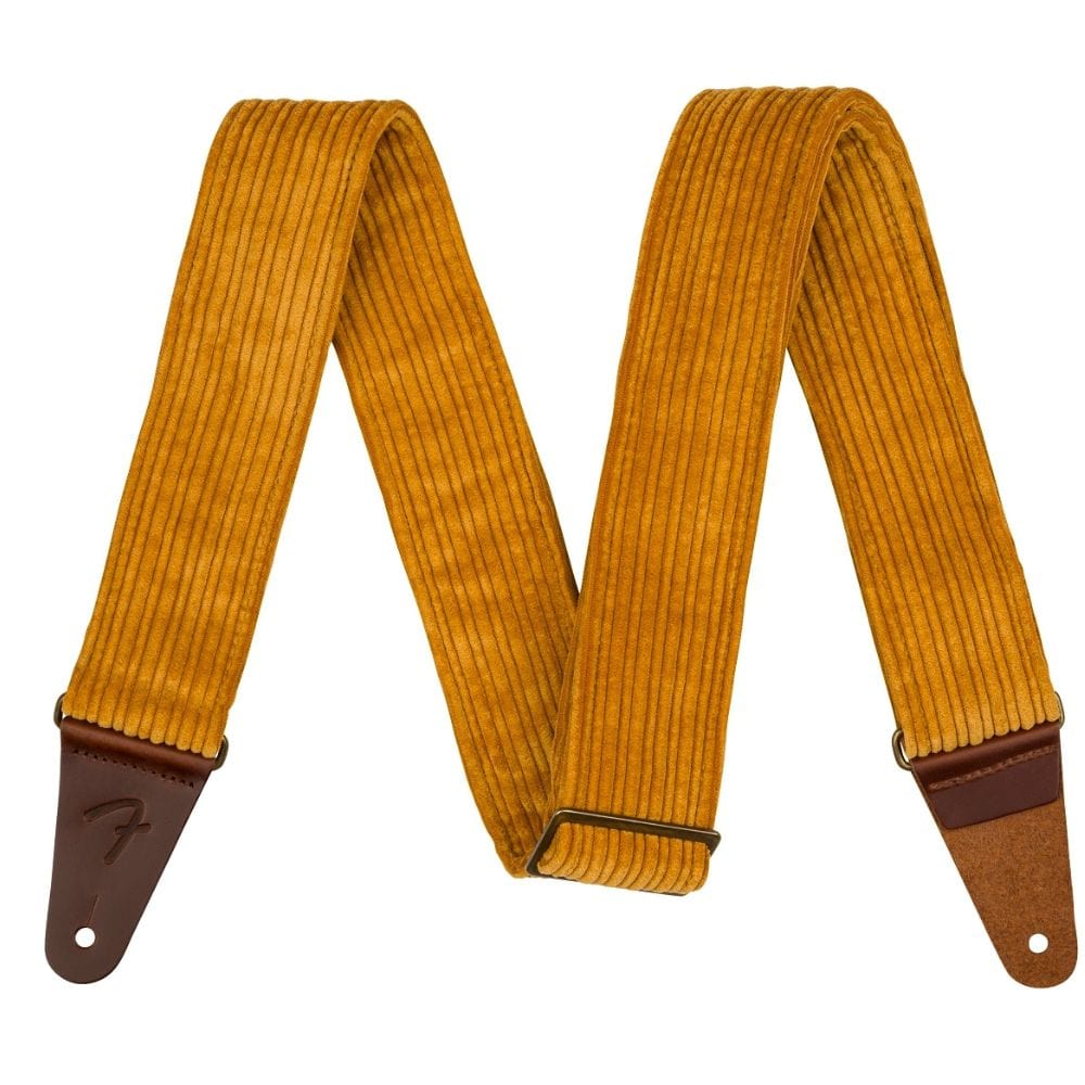 fender guitar straps strap blaze gold fender corduroy electric guitar strap - 2 inch