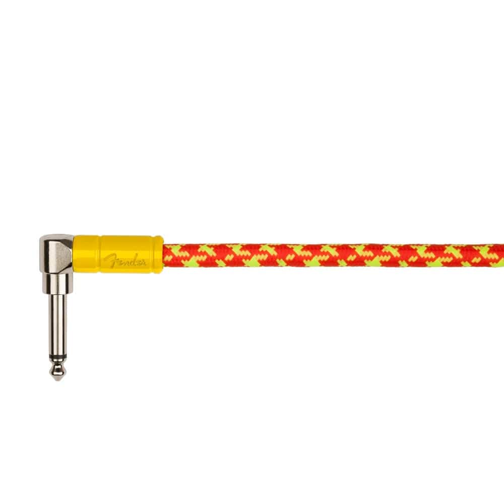 fender instrument cables fender 18,6' mononeon angled instrument cable