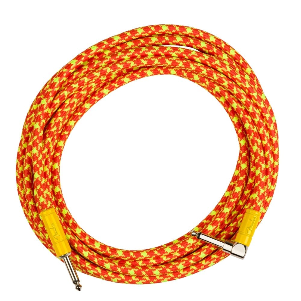 fender instrument cables fender 18,6' mononeon angled instrument cable