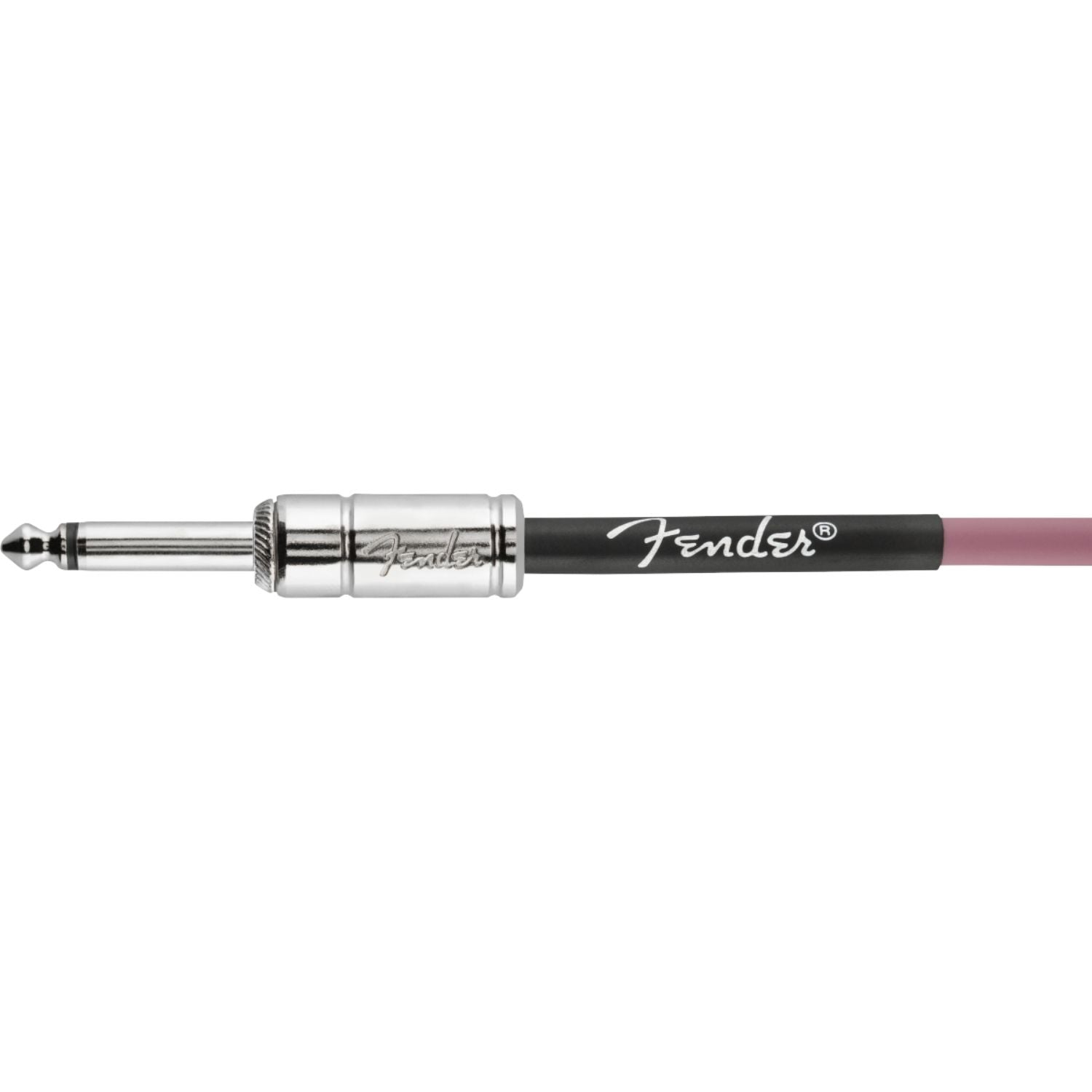 Fender Instrument Cables Fender Contour 15' Instrument Cable #color_burgundy-mist