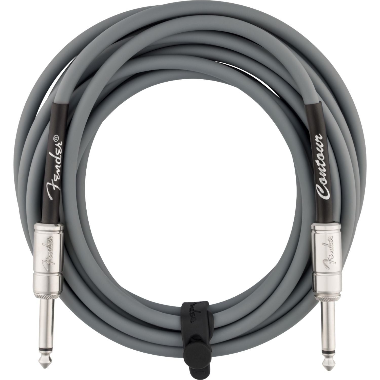 Fender Instrument Cables Fender Contour 15' Instrument Cable #color_inca-silver