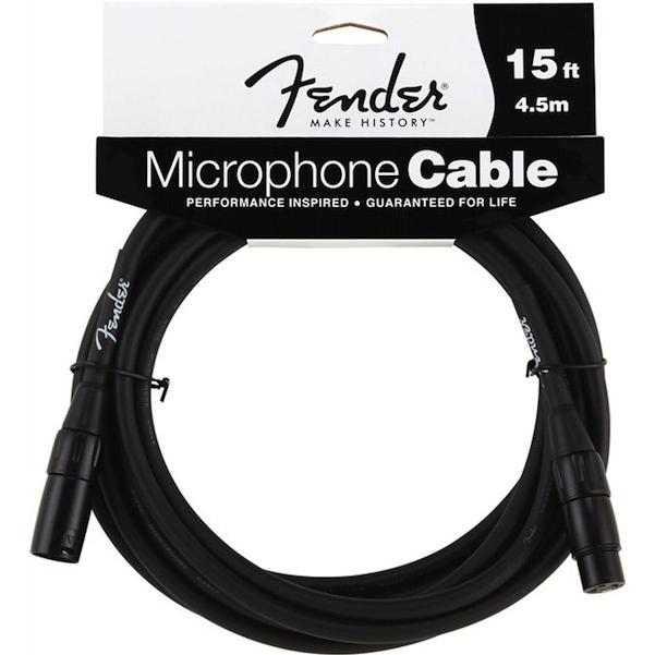 fender microphone cables fender performance series microphone cable 15ft
