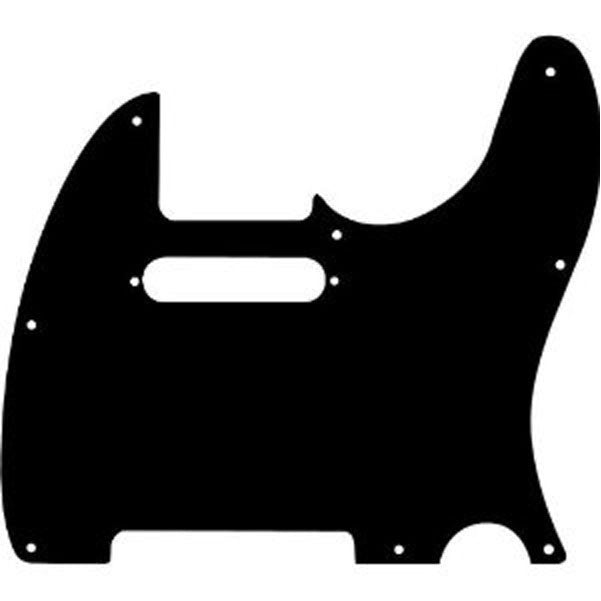 fender pickguards fender pickguard american standard tele (black)