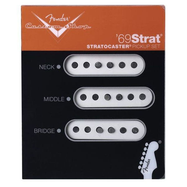 fender pickups fender custom shop '69 strat pickup set