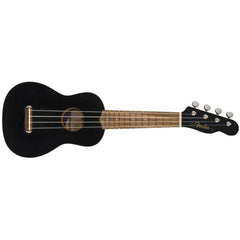 Fender Soprano Ukuleles Black Fender Venice Soprano Ukulele