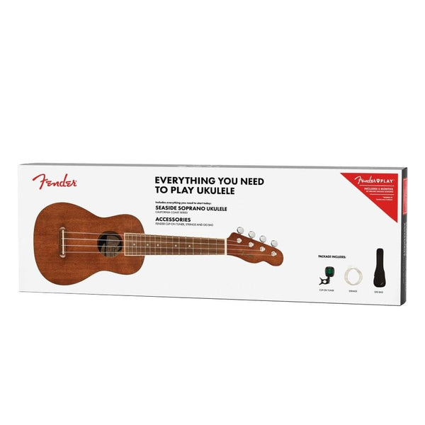 Buy Fender Seaside Soprano Ukulele Pack Online Bajaao