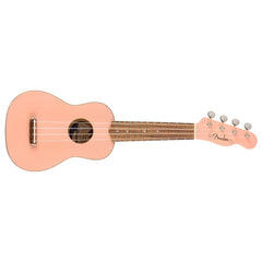 Fender Soprano Ukuleles Shell Pink Fender Venice Soprano Ukulele