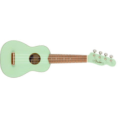 Fender Soprano Ukuleles Surf Green Fender Venice Soprano Ukulele
