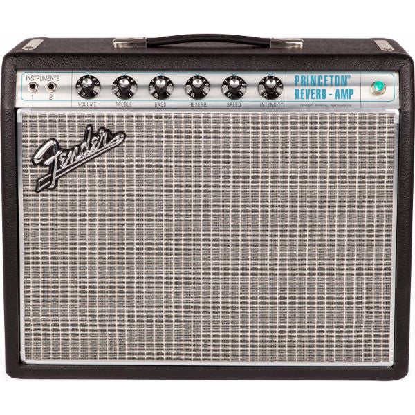 fender tube amplifiers fender 68 custom princeton reverb tube guitar combo amplifier
