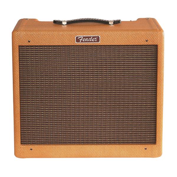 fender tube amplifiers fender blues junior lacquered tweed 15 watt combo tube guitar amplifier