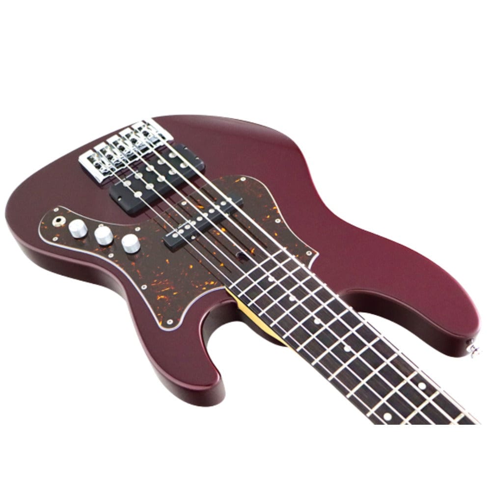 fgn bass guitars fgn jmj52alr mighty jazz series j standard/boundary 5 string electric bass guitar