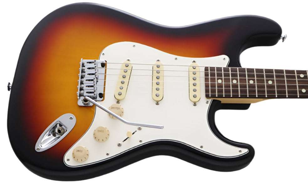 FGN Electric Guitars 3 Tone Sunburst FGN BST-R Boundary 6 String Electric Guitar - Made in Vietnam