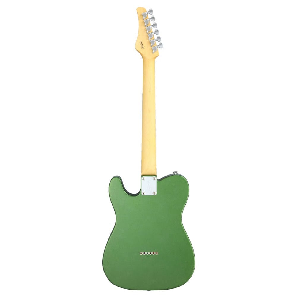 fgn electric guitars fgn btl-hs-r boundary 6 string electric guitar #color_hyla-green-metallic