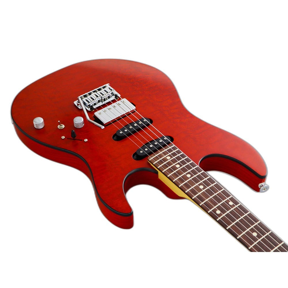 fgn electric guitars fgn jos2duew3r odyssey series j standard boundary 6 string electric guitar