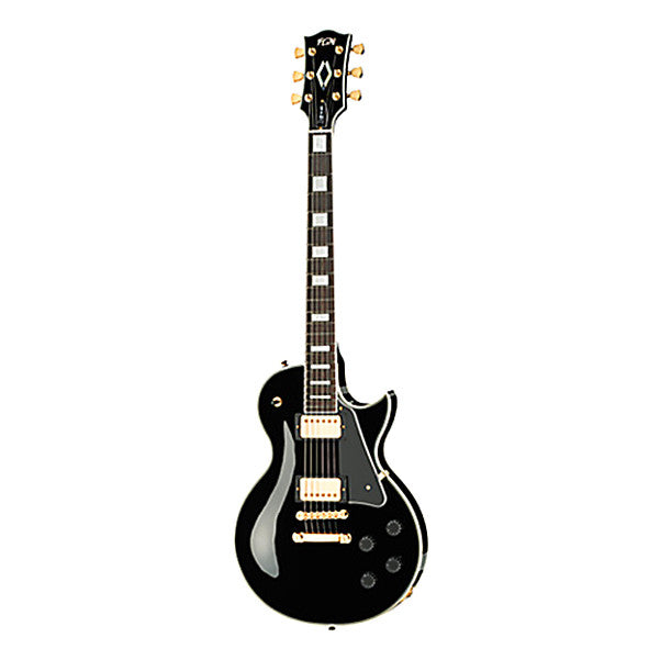 fgn electric guitars fgn neo classic lc10 electric guitar - black