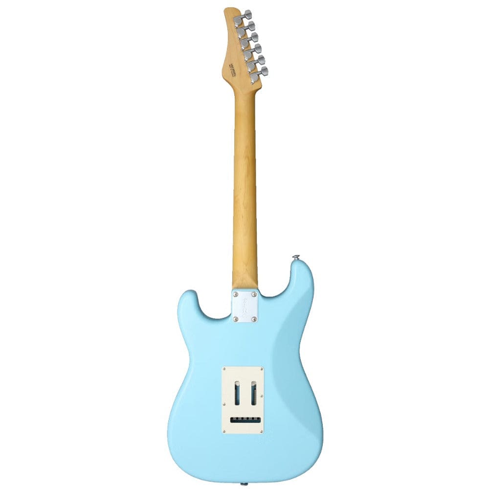 fgn electric guitars mint blue fgn bst-hss-r boundary 6 string electric guitar