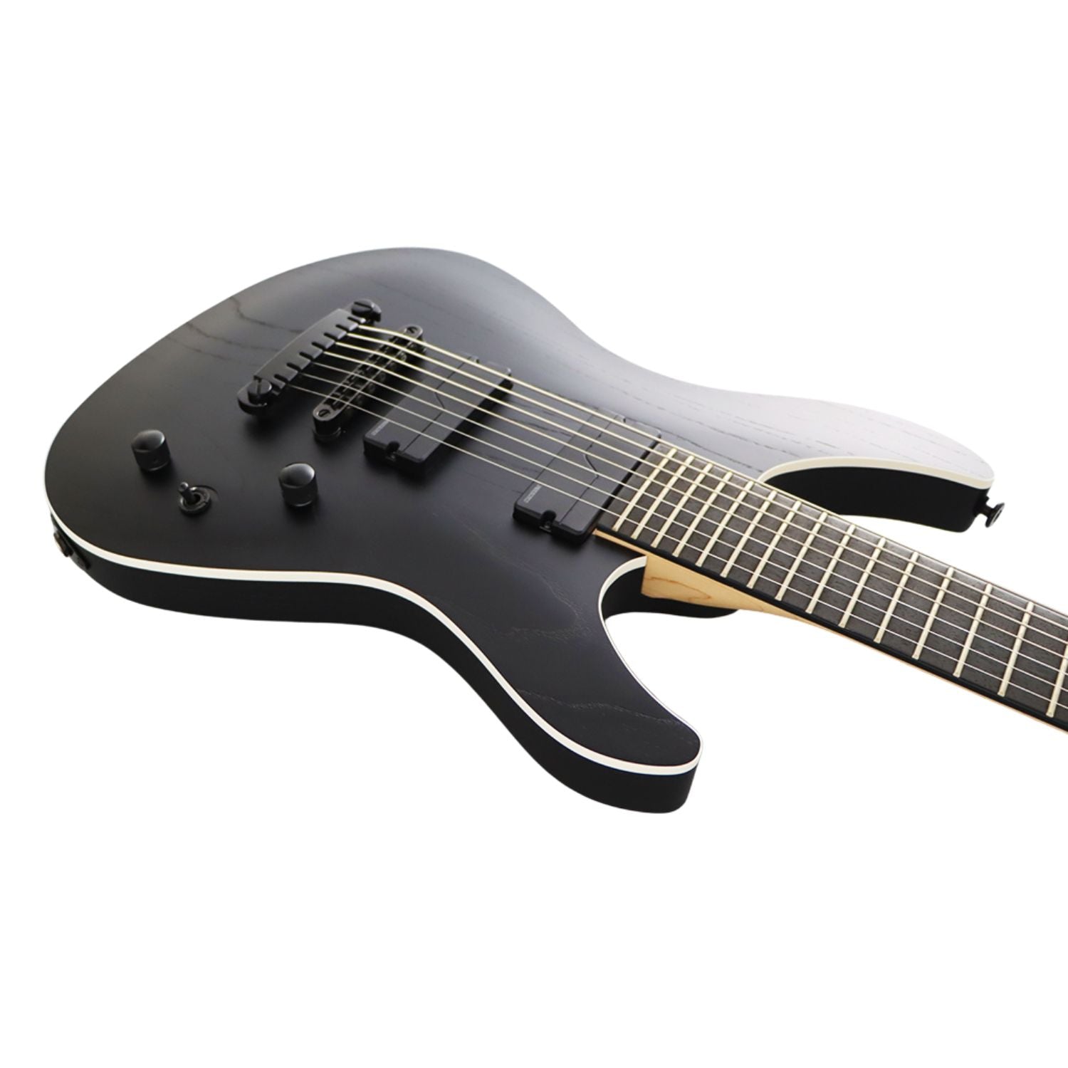 FGN Electric Guitars Open Pore Black FGN JMY73-ASH-E Mythic 7 String Electric String - Made in Japan