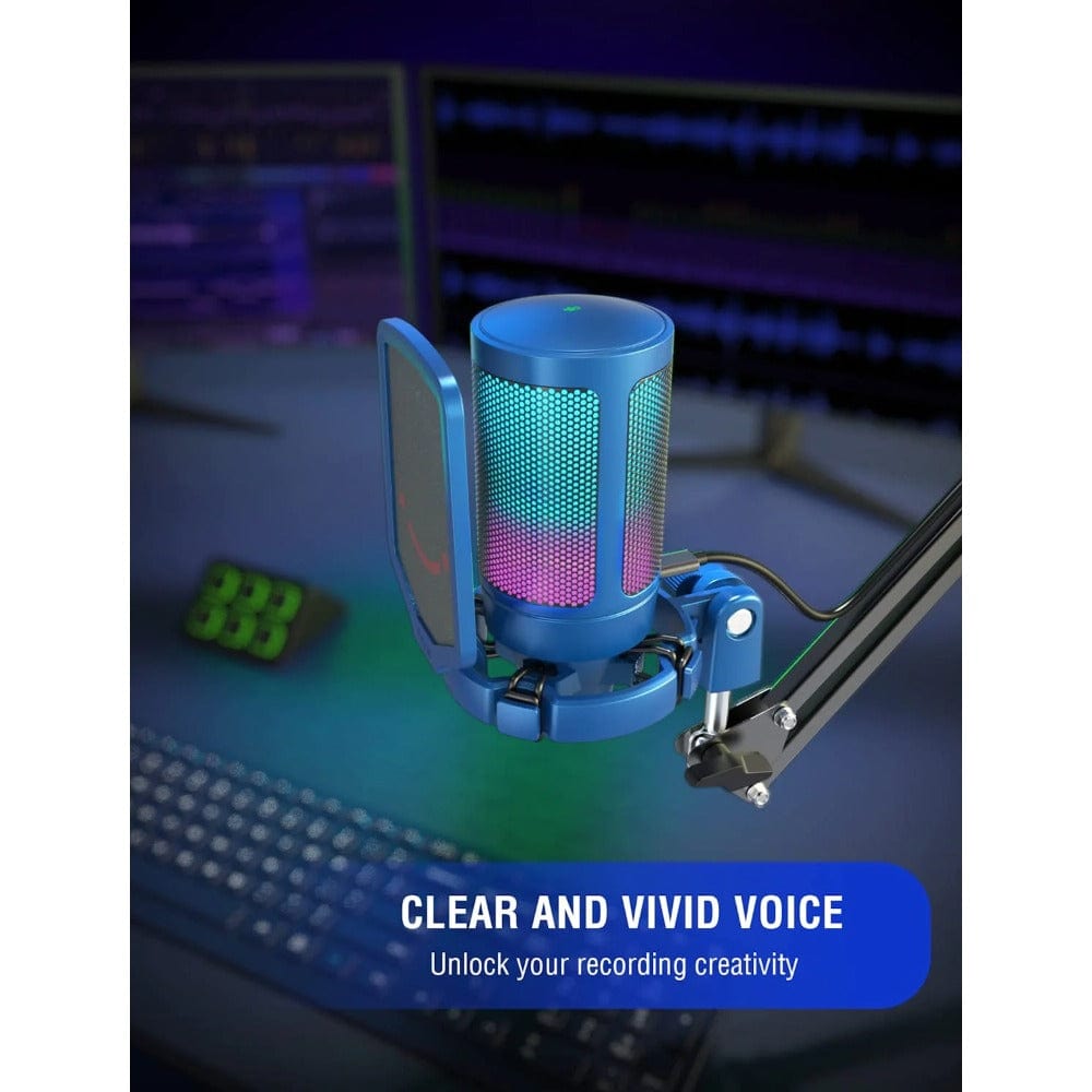 fifine condenser microphones blue fifine a6v usb gaming microphone