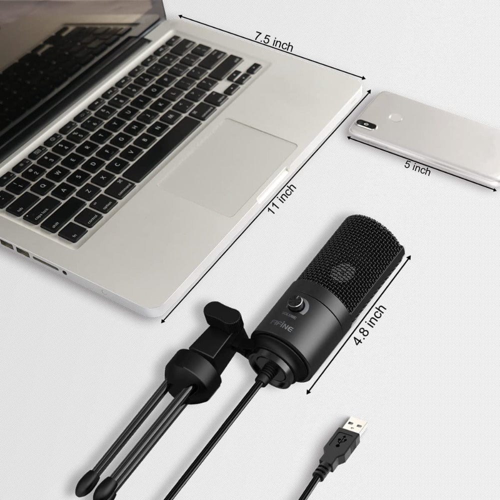 fifine condenser microphones fifin k669b usb condenser microphone