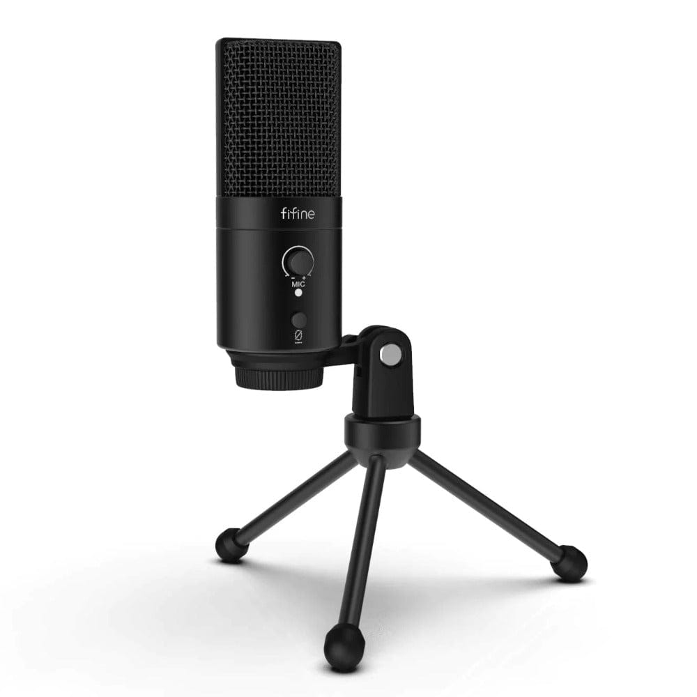 fifine condenser microphones fifine k683a usb-c plug desktop condenser microphone