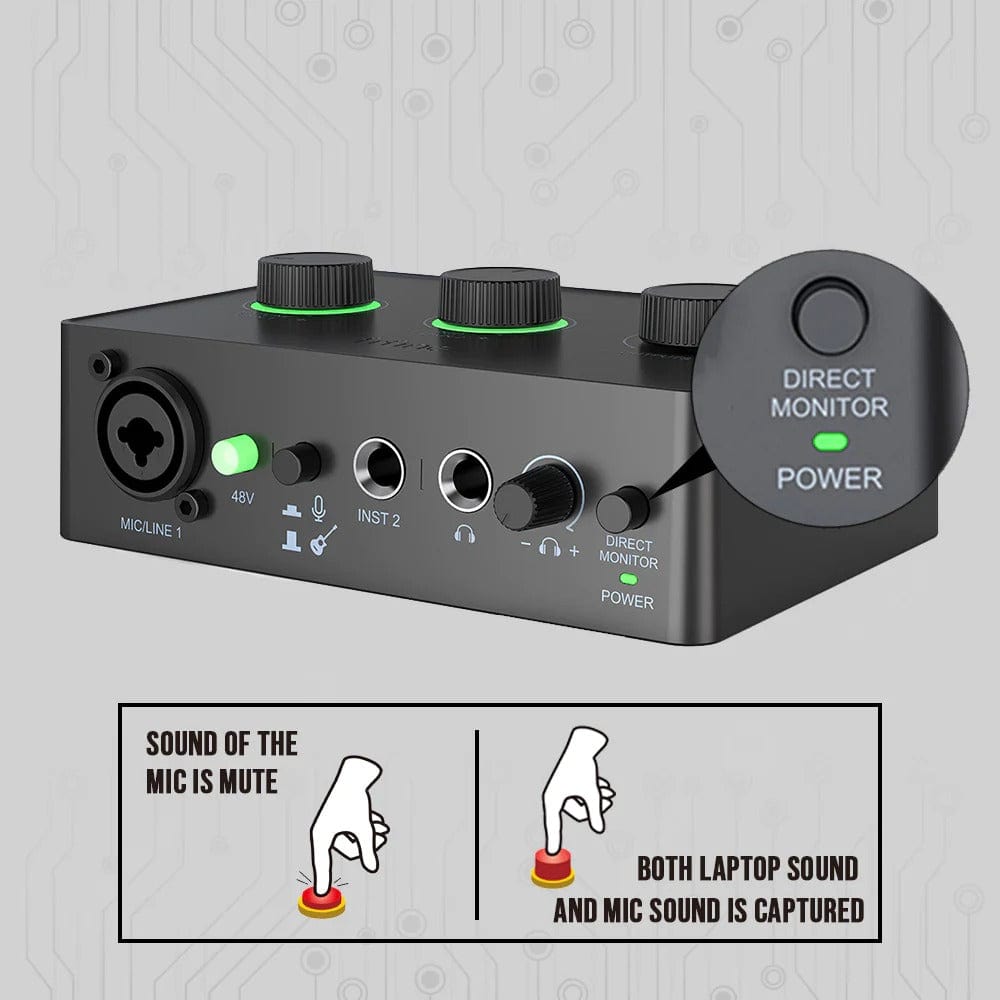 fifine mixer amplifiers fifine amplisound sc1 streaming audio mixer