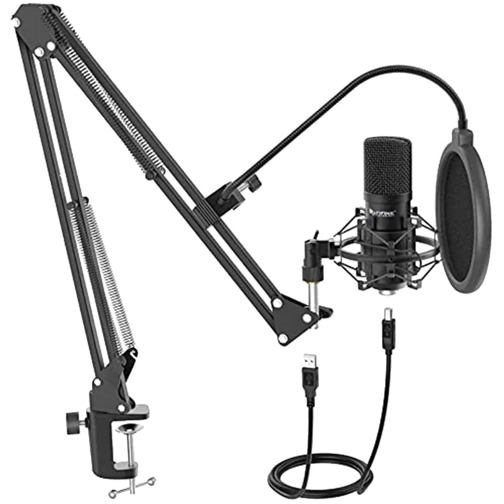 fifine usb microphones fifine t730 usb condenser microphone kit