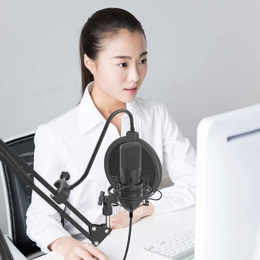 fifine usb microphones fifine t730 usb condenser microphone kit