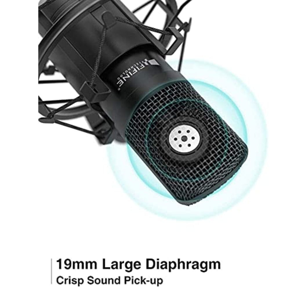 fifine usb microphones fifine t730 usb condenser microphone kit