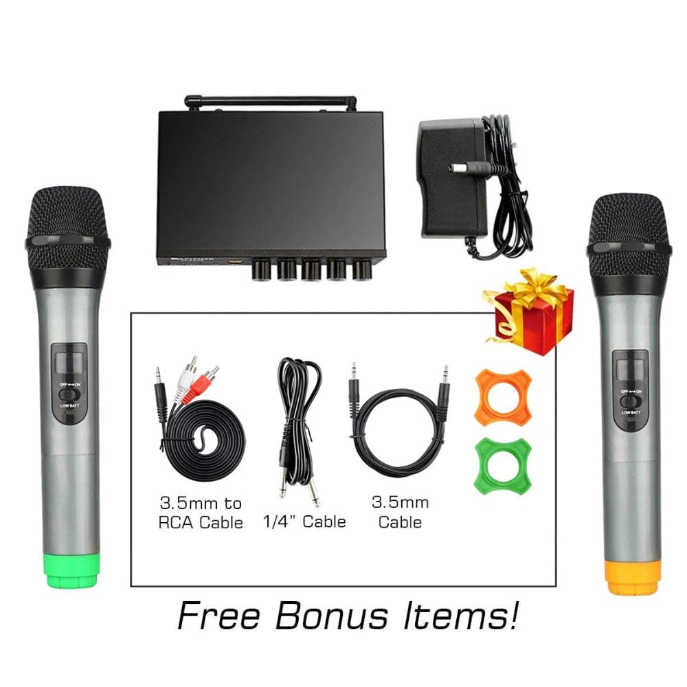 fifine wireless systems fifine k036 wireless handheld microphone