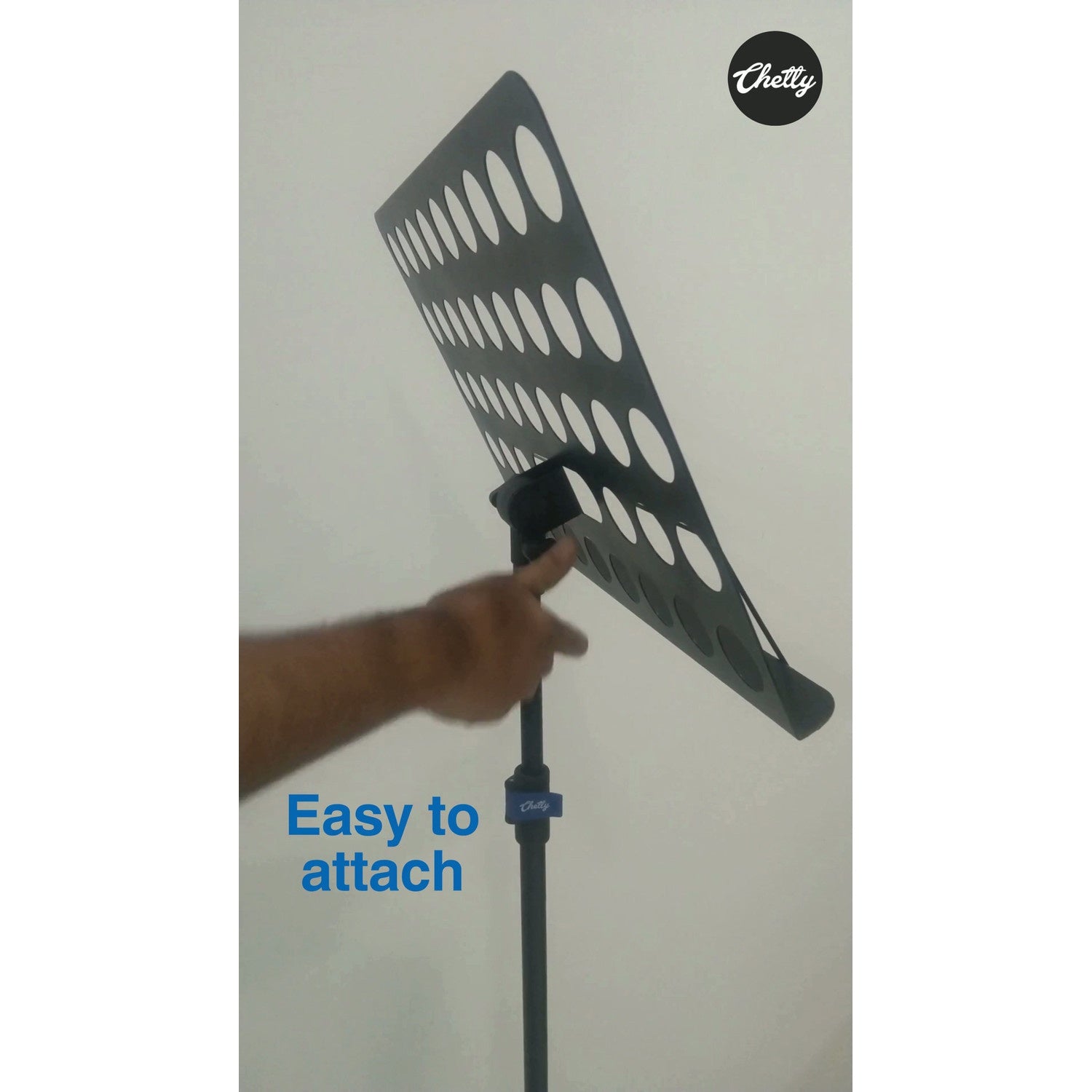 Chetty RT20 Collapsible Tripod Detachable Music Stand with Detachable Music Mount
