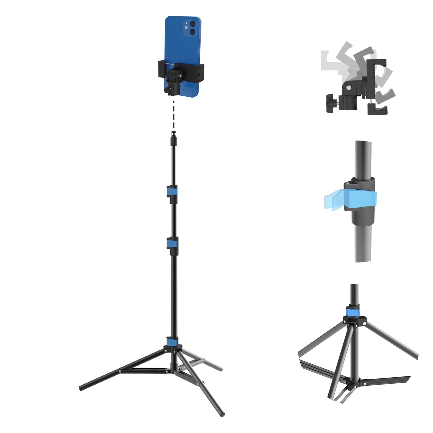 Chetty DT29 Collapsible Tripod Phone Stand