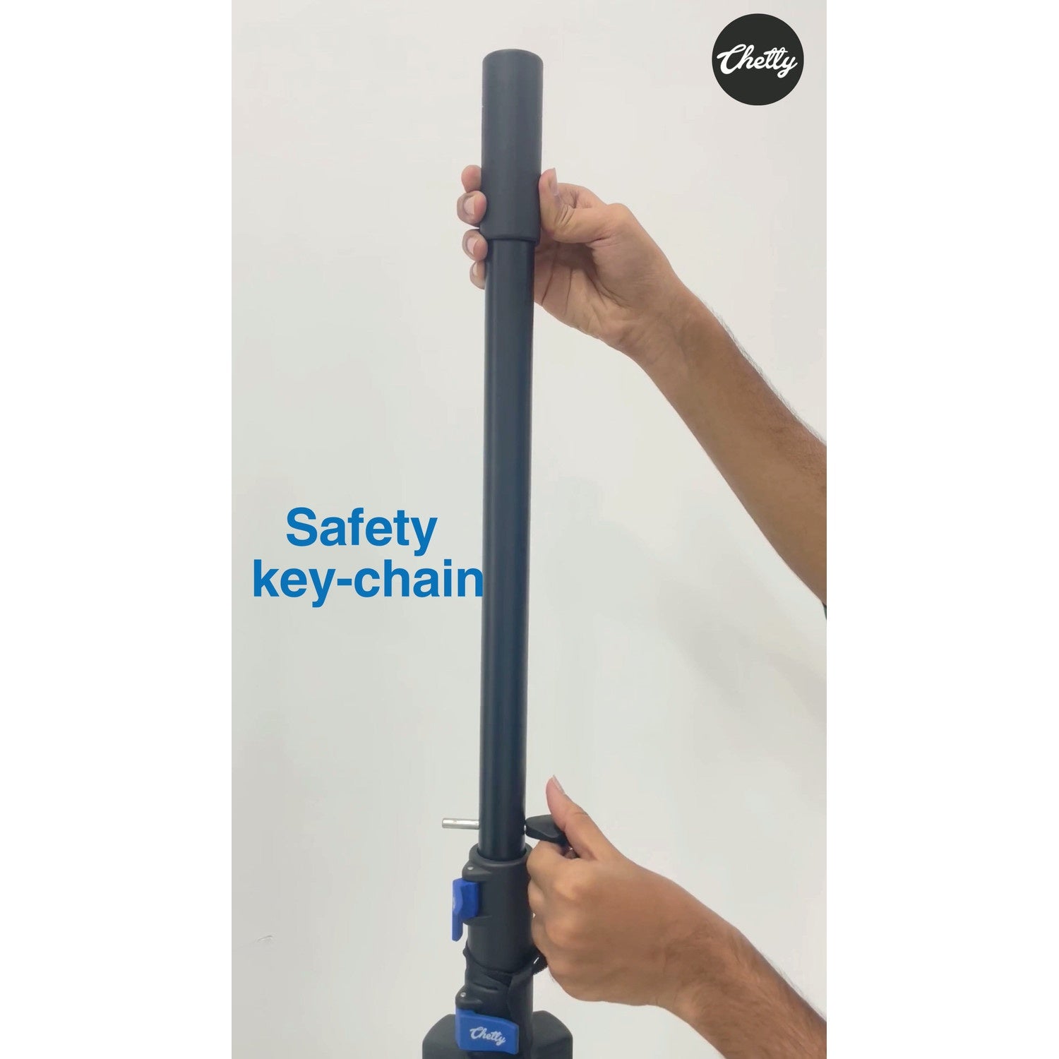 Chetty LS2 Collapsible Tripod Speaker Stand with Speaker Mount
